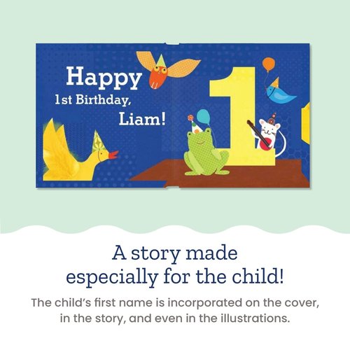 I See Me! Personalized Children's Story - Baby's First Birthday for Boys | Unique Gift Idea