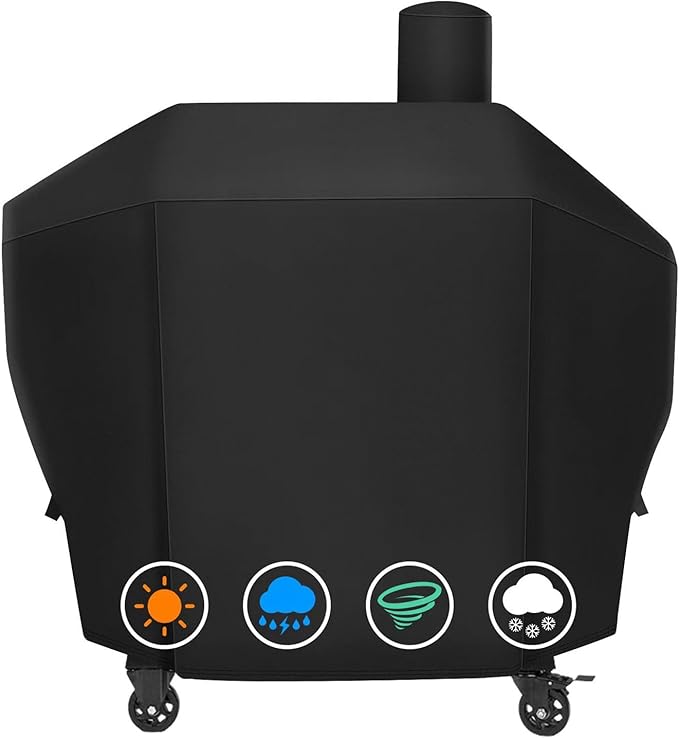 Replacement Grill Cover Compatible with Pit Boss Platinum Laredo 1000 Wood Pellet Smoker Grill-Premium Cover for Pit Boss Waterproof & Heavy Duty, 600D Pellet BBQ Cover