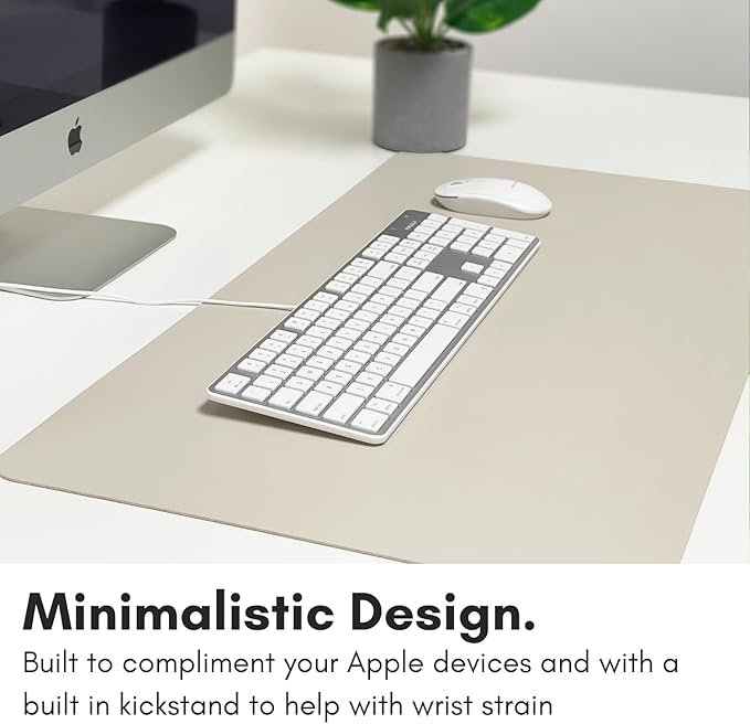 Macally Ultra-Slim USB Wired Keyboard with Number Keypad for Apple Mac Pro, MacBook Pro/Air, iMac, Mac Mini, Laptop Computers, Windows Desktop PC Laptops, Silver (SLIMKEYPROA)