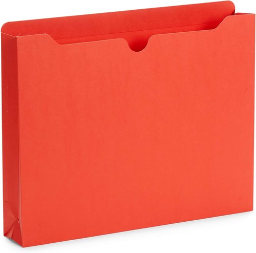 Blue Summit Supplies Expanding File Jacket Folders - 2 Inch, 50 Pack, Heavy Duty, Assorted Colors