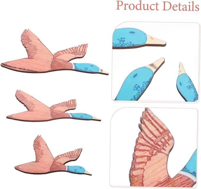 Alipis 3pcs Vintage Wood Wall Decor Rustic Wooden Wall Art for Living Room and Bedroom and Easy to Install Versatile Home Decoration Unique Bird Branch Design