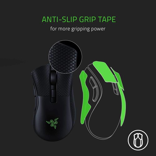 Razer DeathAdder V2 Mini Gaming Mouse - 8500K DPI Optical Sensor - Lightweight 62g Design - Chroma RGB Lighting - Classic Black