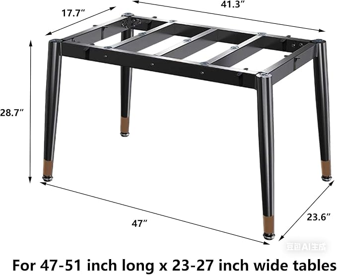 Furniture Leg (Golden feet, 41.3"(L)*17.7"(W)*28.7"(H))