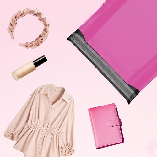 Poly Mailers Shipping Bags - Waterproof & Strong Adhesive for Clothing | Perfect for Small Business Shipping