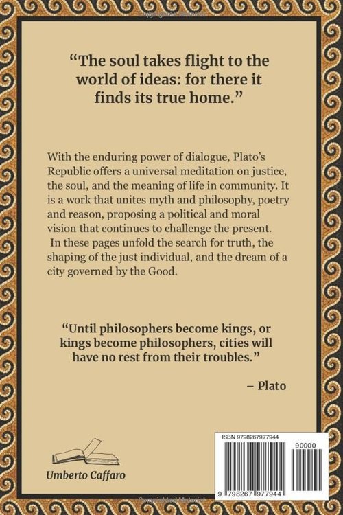 Philosophy of Plato - The Republic: Complete Edition with Concept Maps & Illustrations