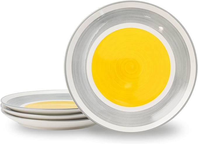 Plates and Bowls Sets Ceramic Dinnerware Sets Plate Set Porcelain Dishes Set for 4 Dinner Plates