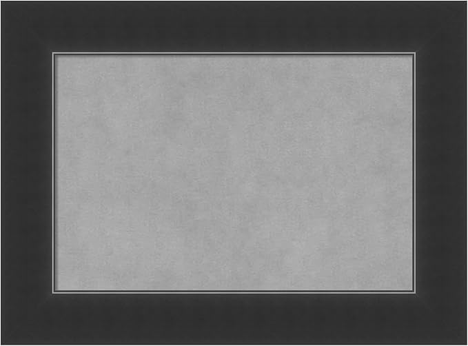Amanti Art Black Framed Magnetic Board 17x23 Small Vision Board for use with Magnets, 100% Metal Sheet to Display Items as Office Decor or for Home Organization in mudroom, Kitchen or Kids Room
