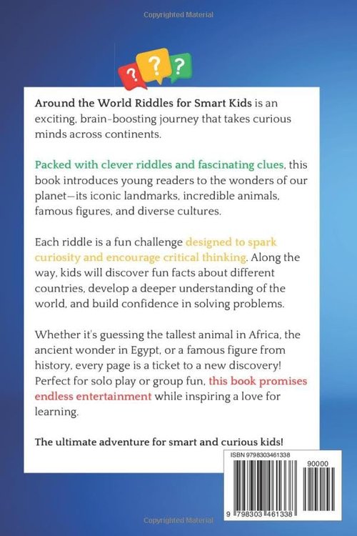 Around The World Riddles | Fun Brain-Boosting Challenges for Smart Kids - Engaging & Educational