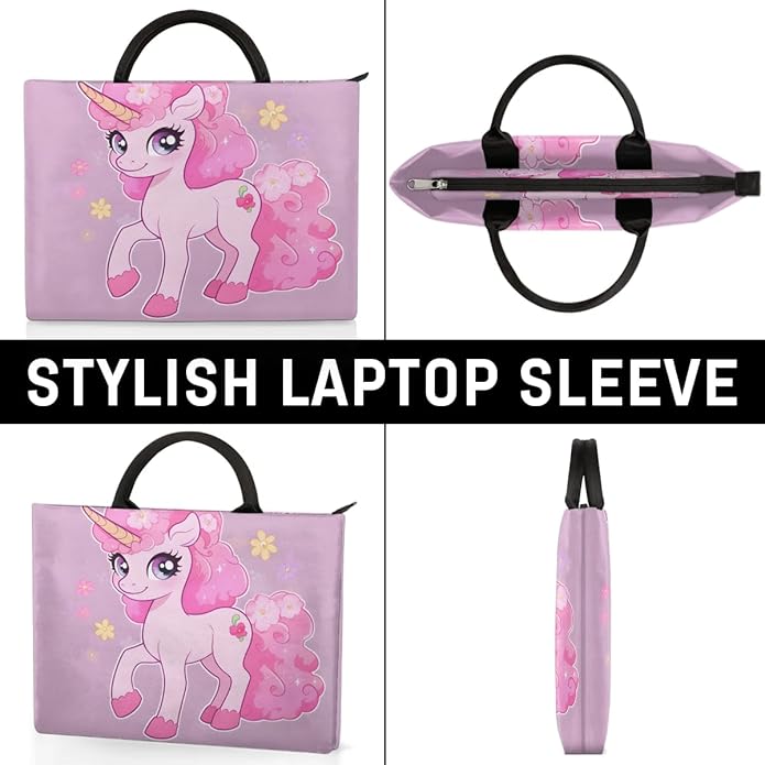Hsnar 15.6 Laptop Case Briefcase Handbag with Accessory Pocket Slim Laptop Bag Laptop Sleeve