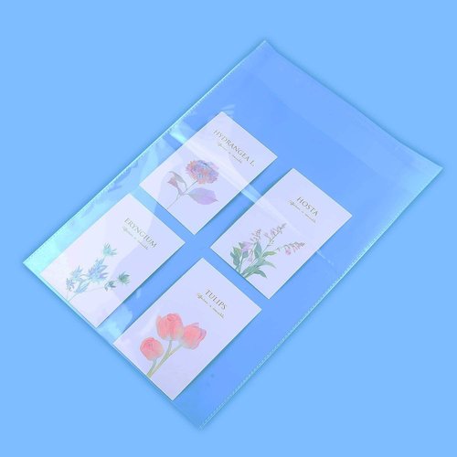iMailer Self-Sealing Cellophane Bags - 100 Count | 11" x 14" Large Clear Plastic Bags for Prints & Clothing