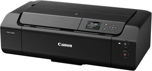 Canon PIXMA PRO-200S Wireless Inkjet Photo Printer - 13" Display, 8-Color Ink, Sleek Black Finish