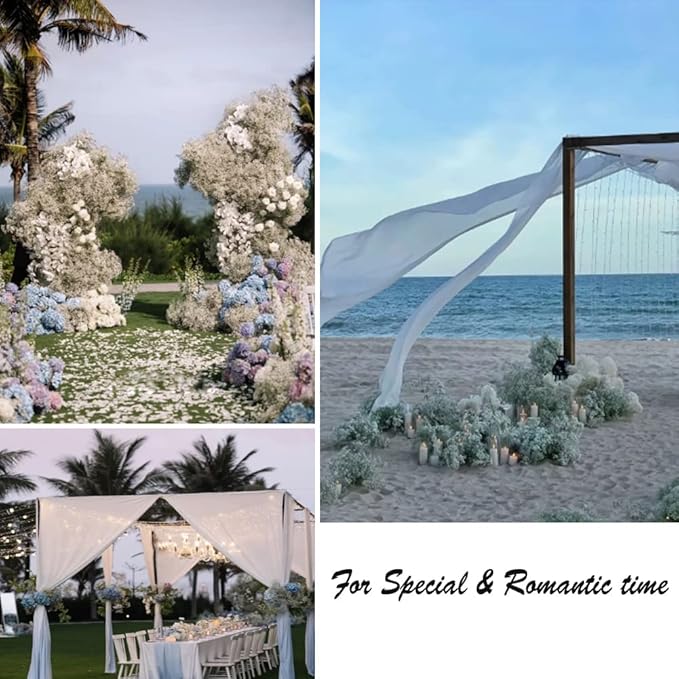 Bringsine Baby Breath Gypsophila Deco White Colour Artificial Flowers for Wedding 30 Pieces/lot