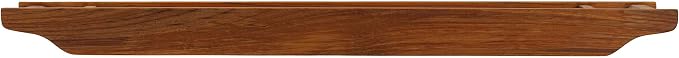 Bare Decor Vaske Natural Teak Wood Bathtub Caddy, 33" Wide
