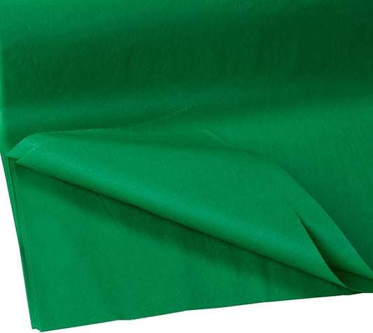 Jillson Roberts Bulk 20 x 30 Inches Recycled Tissue, Green, 480 Unfolded Sheets (BFT13)
