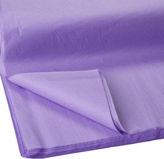 Jillson Roberts Bulk 20 x 30 Inches Recycled Tissue, Lavender, 480 Unfolded Sheets (BFT04)