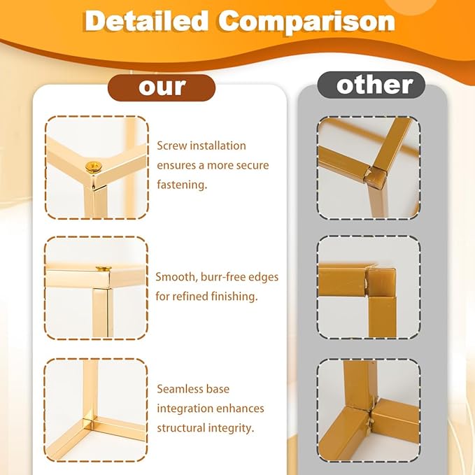 31.5inch Wedding Centerpieces for Tables,5pcs Gold Centerpieces,Tall Column Geometric Floral Vase for Birthday Party Event Table Decoration