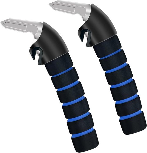 KOUNATSURI Car Door Handle Assist - 2-Pack Support for Seniors & Handicapped | Easy Grip Design
