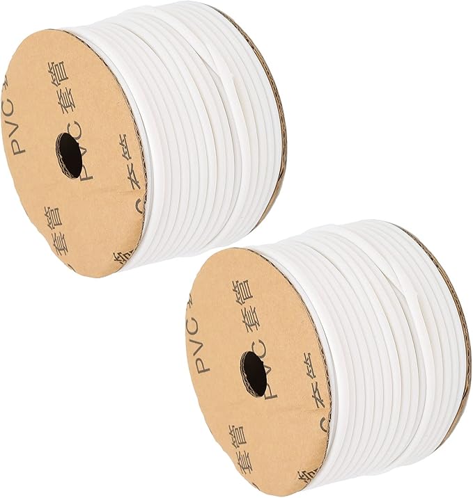 PVC Casing Wire Core Marking Protection Sheath Tube Durable Flexible Wear for Supvan Tube Printers 2Pcs (ZMY-4.0)