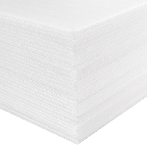 KOHAND Foam Core Backing Boards - 50 Pack of Thick 12"x16"x1/8" White Craft Boards for Signs & Art Projects