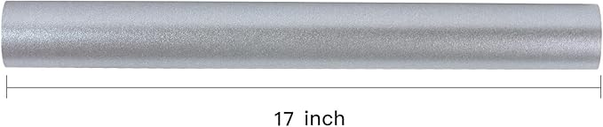 RUSPEPA Silver Matte Wrapping Paper - Solid Color Pearly - luster Paper Perfect for Wedding, Birthday, Christmas, Baby Shower -17 Inches X 32.8 Feet