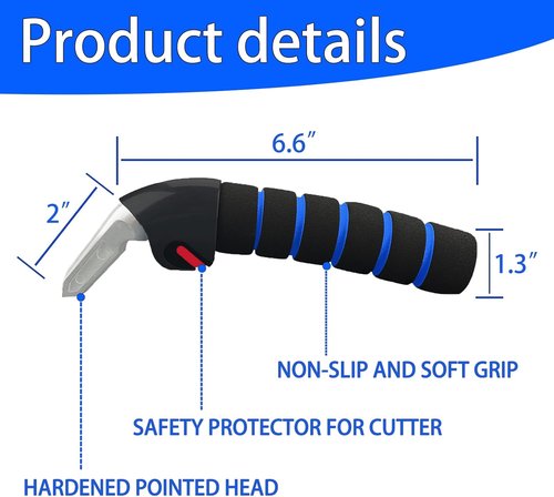 KOUNATSURI Car Door Handle Assist - 2-Pack Support for Seniors & Handicapped | Easy Grip Design