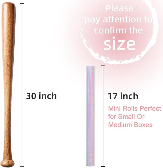 Yarcony Pink Holographic Wrapping Paper - 17Inch X 32.8Feet - Shiny Pink Iridescent Sparkle Wrapping Paper Embossed Gift Wrap Present for Birthday Wedding Bridal Shower Valentine's Day Mother's Day