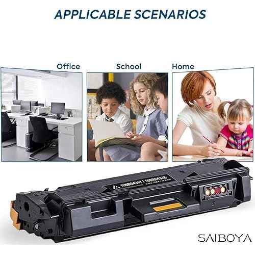 B205/ B210/ B215 Black High Capacity Toner-Cartridge (3,500 Pages/Pack) Compatible for Xerox 106R04347 for Xerox B205, B210 and B215 MRP Laser Printers
