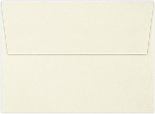 LUXPaper A6 Invitation Envelopes - Natural 70lb Text | 4 3/4" x 6 1/2" | Pack of 50