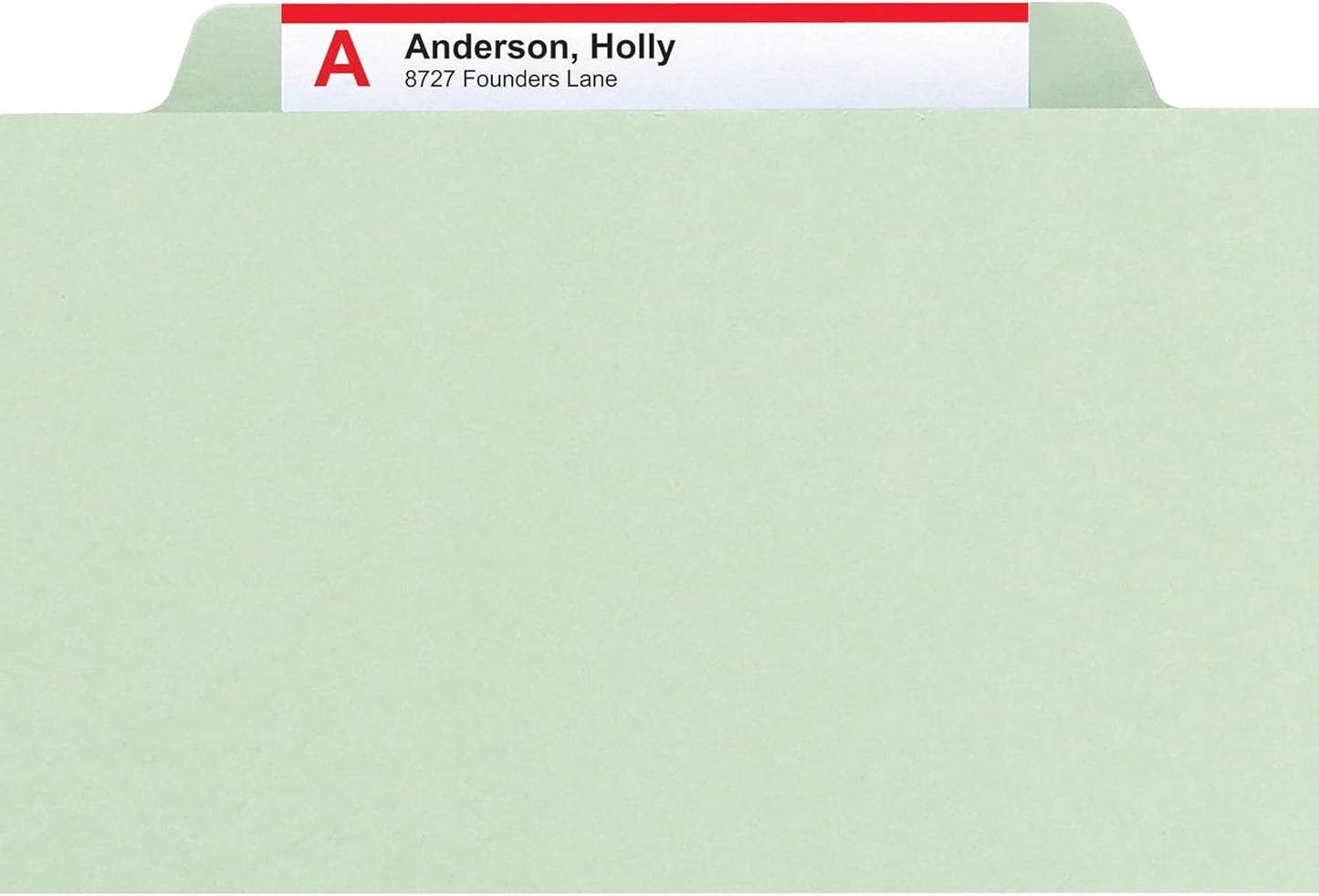 Smead Pressboard Classification File Folder - Legal Size with SafeSHIELD Fasteners | Gray/Green, 10 Pack