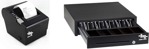 Heavy Duty Cash Register Drawer | Thermal Receipt Printer for Windows Systems