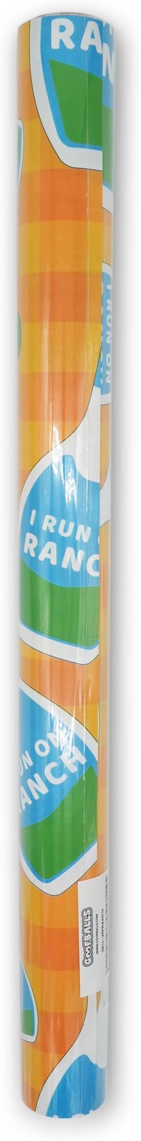GOOFBALLS Hilarious Wrapping Paper Roll – Funny Gift Wrap for Birthdays, Holidays, White Elephant, Gag Gifts - Ranch Dressing