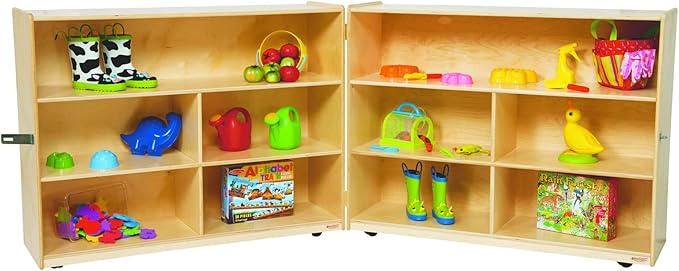 Wood Designs 36H in. Folding Versatile Storage Unit -