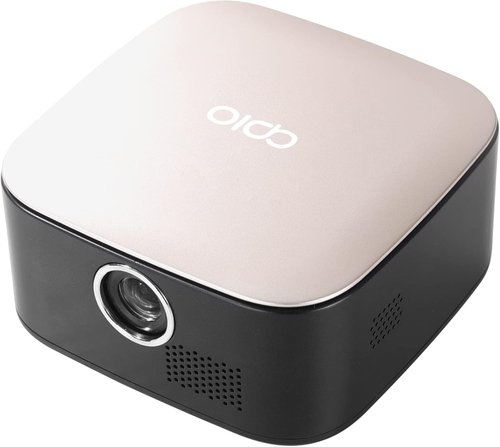 APIO Mini DLP Pocket Projector - 1080p High-Resolution Imaging | HDMI & USB for Movies & Presentations