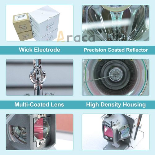 Araca ELPLP78 Replacement Projector Lamp - Compatible with Epson EX7230, VS230, Home Cinema 2030