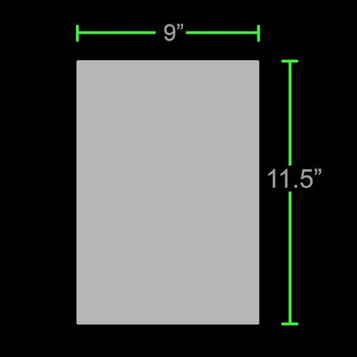 Apache Laminating Pouches - 300 Pack Thermal Sheets, 3 Mil, 8.5 x 11 Inch Size, Super Clear Finish