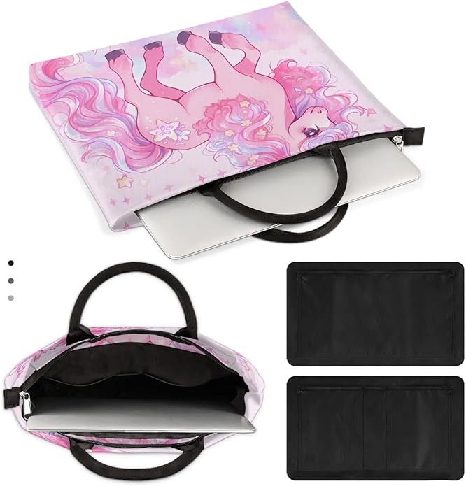 Hsnar 15.6 Laptop Case Briefcase Handbag with Accessory Pocket Slim Laptop Bag Laptop Sleeve