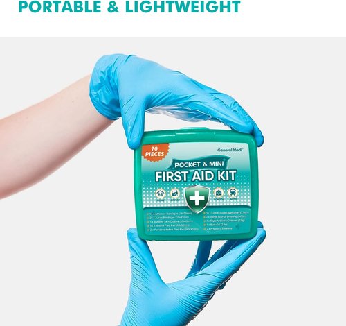 General Medi 420-Piece First Aid Kit - Premium Medical Supplies for Home, Travel & Outdoor Use