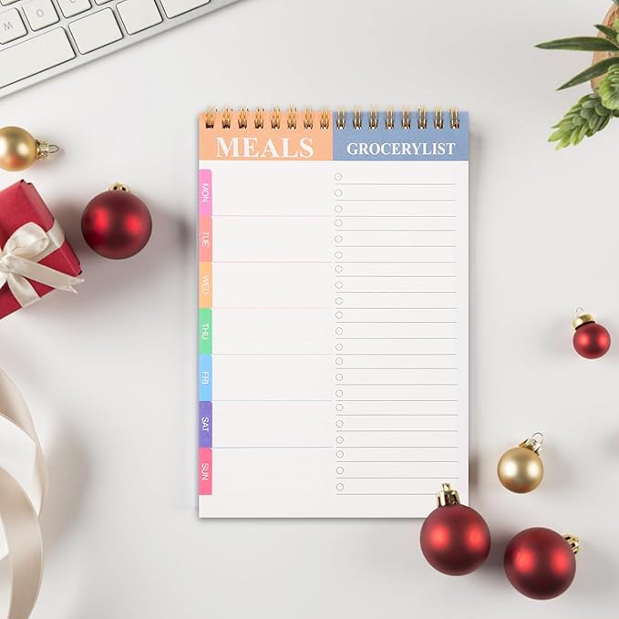 SOPOTUTU Daily Task Recording Notepad Pages Spiral Planner Notepad for Schedule with Clear Layout Do List Portable Lightweight Design for Daily Planning and Management