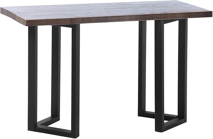 MBQQ 2 Pcs V Shape Table Legs - Heavy Duty Metal, Dining Table & DIY Iron Bench Legs (H28"xW17.7")