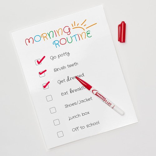 Avery Clear Laminating Sheets - 9" x 12" Permanent Self-Adhesive | 500 Total for Document Protection