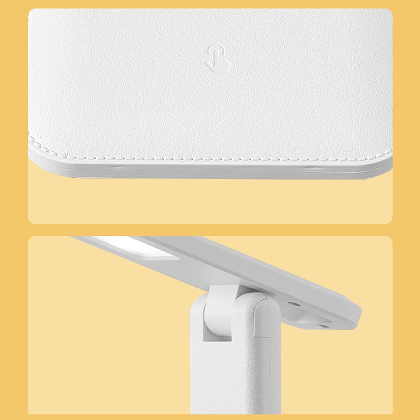 Skiennix LED Desk Lamp - Modern Touch Control Table Light with USB Charging | 3 Colors, Foldable Design