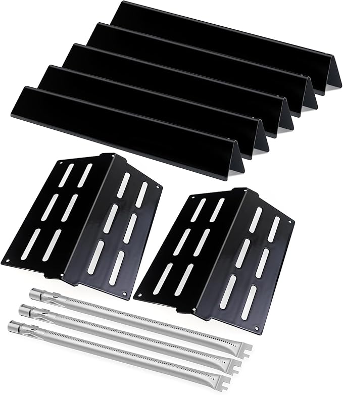 STCNADCR Flavorizer Bars Grill Replacement Parts for Weber Genesis 300 Series (2+5+3 Pack)