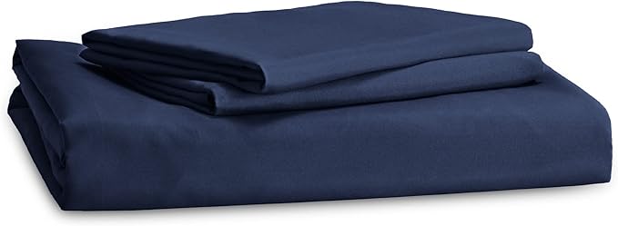 Bedsure Duvet Cover Full Size - Soft Double Brushed Bedding Set for Kids & Adults, Zipper Closure, 3 Pieces, Includes 1 Duvet Cover (80"x90") & 2 Pillow Shams, NO Comforter, Navy Blue