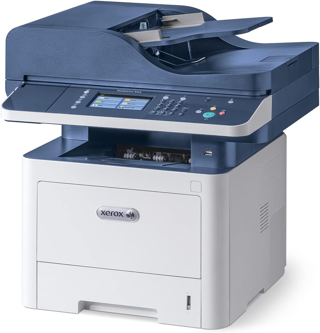 Xerox WorkCentre 3345/DNI - Monochrome Multifunction Printer with Fast Printing Speed & Compact Design