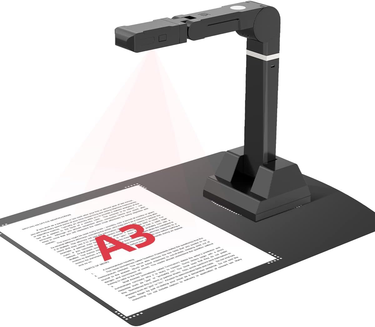 Y213af Document Scanner - 21MP Ultra HD A3 Document Camera | Chromebook Compatible for Live Demos & Distance Learning