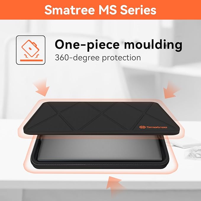 Smatree MS50 Hard EVA Protective Sleeve Case with Stand Compatible for 14 inch Acer Aspire 14, for Acer Swift Go 14-SFG14-71T/71, for Acer Aspire Lite 14 AL14-31P-C0S2, for Acer TravelMate P6 TMP614