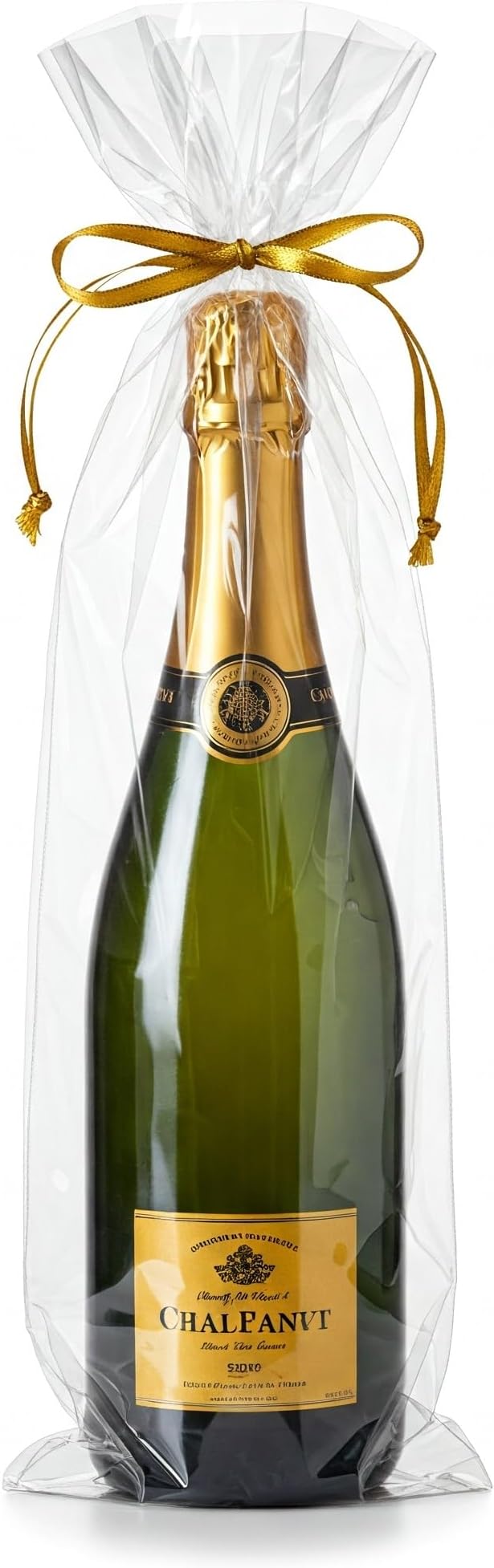 Extra Large Cellophane Bags (Ribbon and Basket Not Included) – 9" x 20" (25 Count) – Clear Basket Wrapping Bags, Cellophane Gift Bags