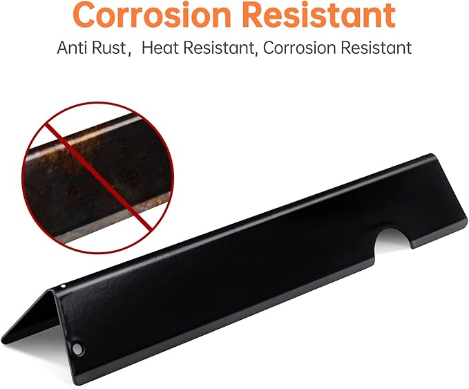 LPTNFRTN Porcelain-Enameled Grill Flavorizer Bar Heat Plates with 2 Pack Stainless Steel Cooking Grates Grill Replacement Parts for Weber Genesis II 300 Series E-310 E-315 E-330 E-335 S-310 S-335