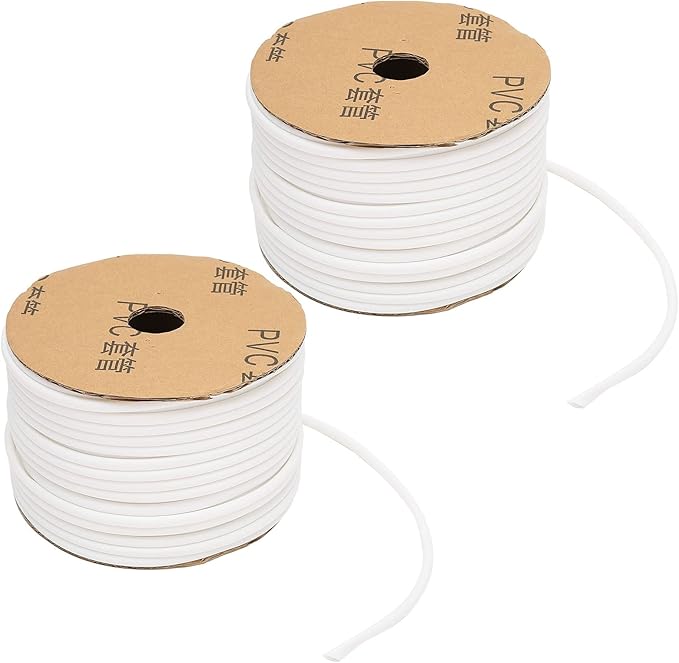PVC Casing Wire Core Marking Protection Sheath Tube Durable Flexible Wear for Supvan Tube Printers 2Pcs (ZMY-2.5)