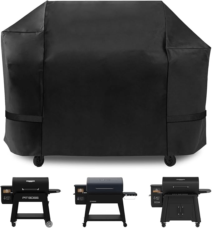 ZJYWSCH Grill Cover for Pit Boss Competition 1600, Pro Series 1600 Elite, Navigator 1600, Titan Pellet Grill Heavy Duty Pitboss PB1600CS PB1600CS2 PB1600CST PB1600PSE Cover Waterproof